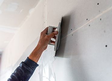 Plastering work
